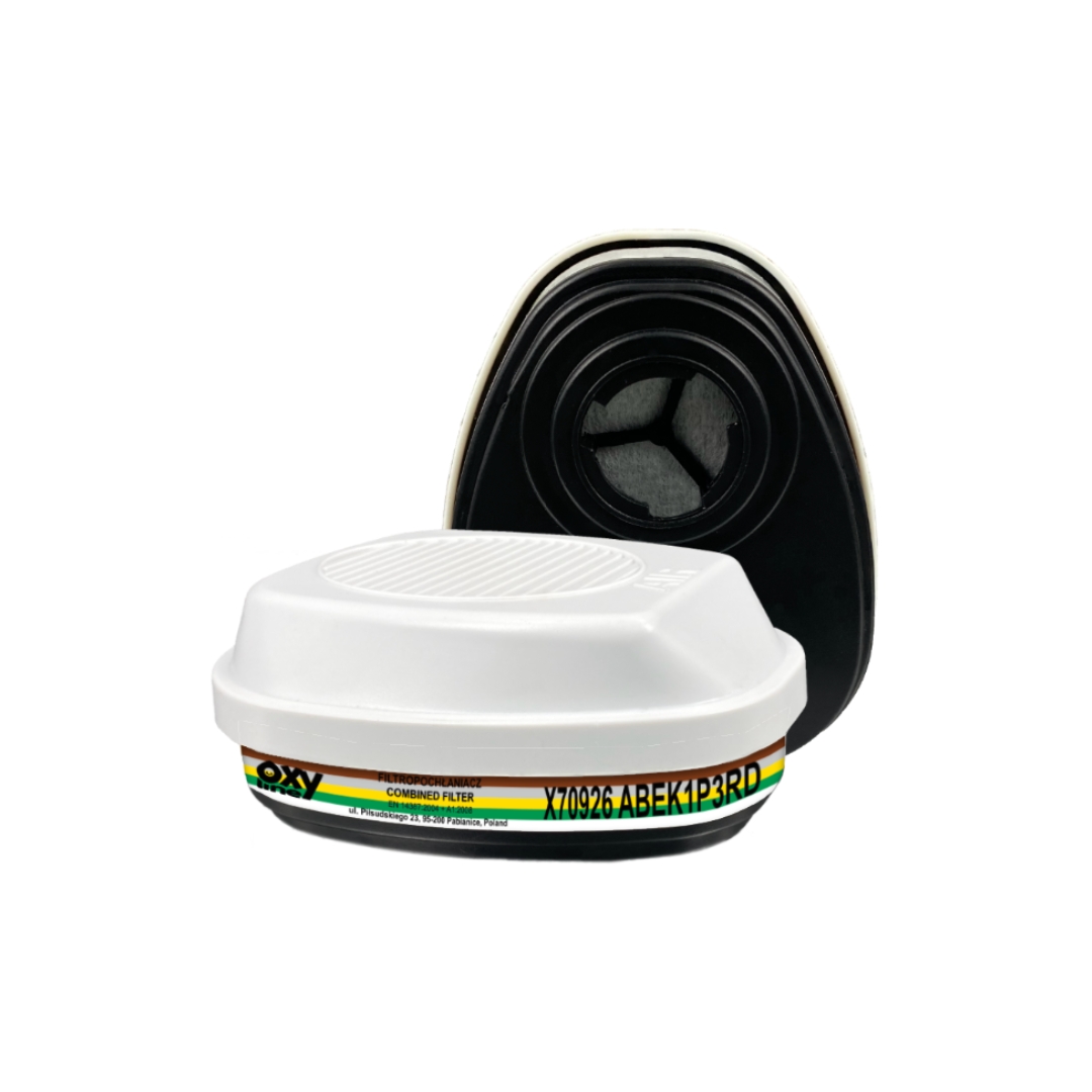 Dräger Filtro Combinato A2B2E2 K2 HG P3 R D – Confezione Da 10 Pezzi, Compatibile Con Maschera Intera X-plore