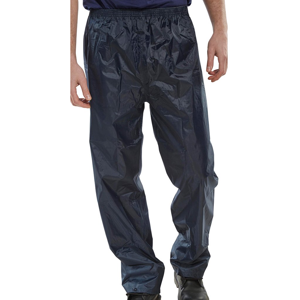 Pantalón Impermeable de Lluvia Azul Marino NBDTN Beeswift